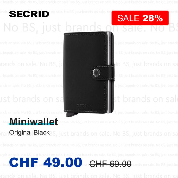 Secrid Miniwallet Original Black
