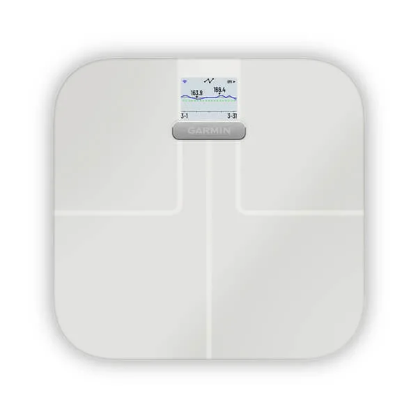Garmin Balance connectée Index 2 Smart Scale Blanc