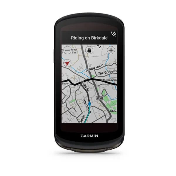 Garmin GPS de vélo Solar Noir