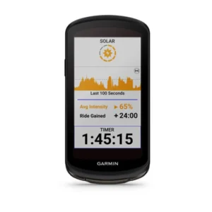 <b>Garmin GPS de vélo</b><br>Solar Noir