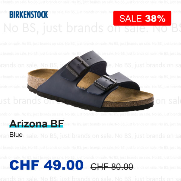 Sandales Birkenstock Arizona BF Blue
