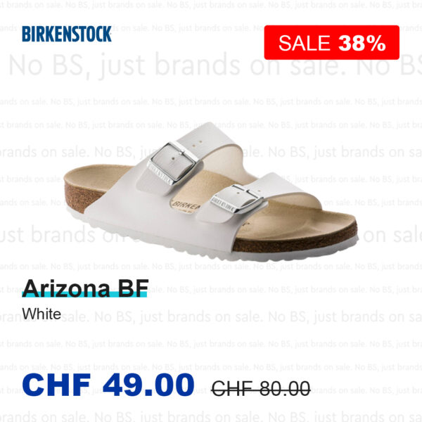 Sandales Birkenstock Arizona BF White