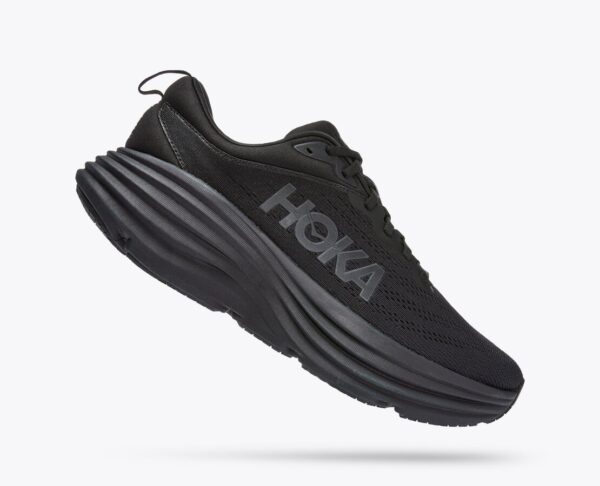 Chaussures Hoka One One M Bondi 8 Black Black