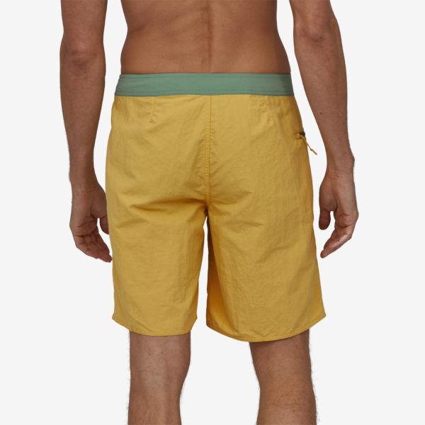 Short de bain Patagonia Mens Wavefarer Boardshorts 19 in Surfboard Yellow