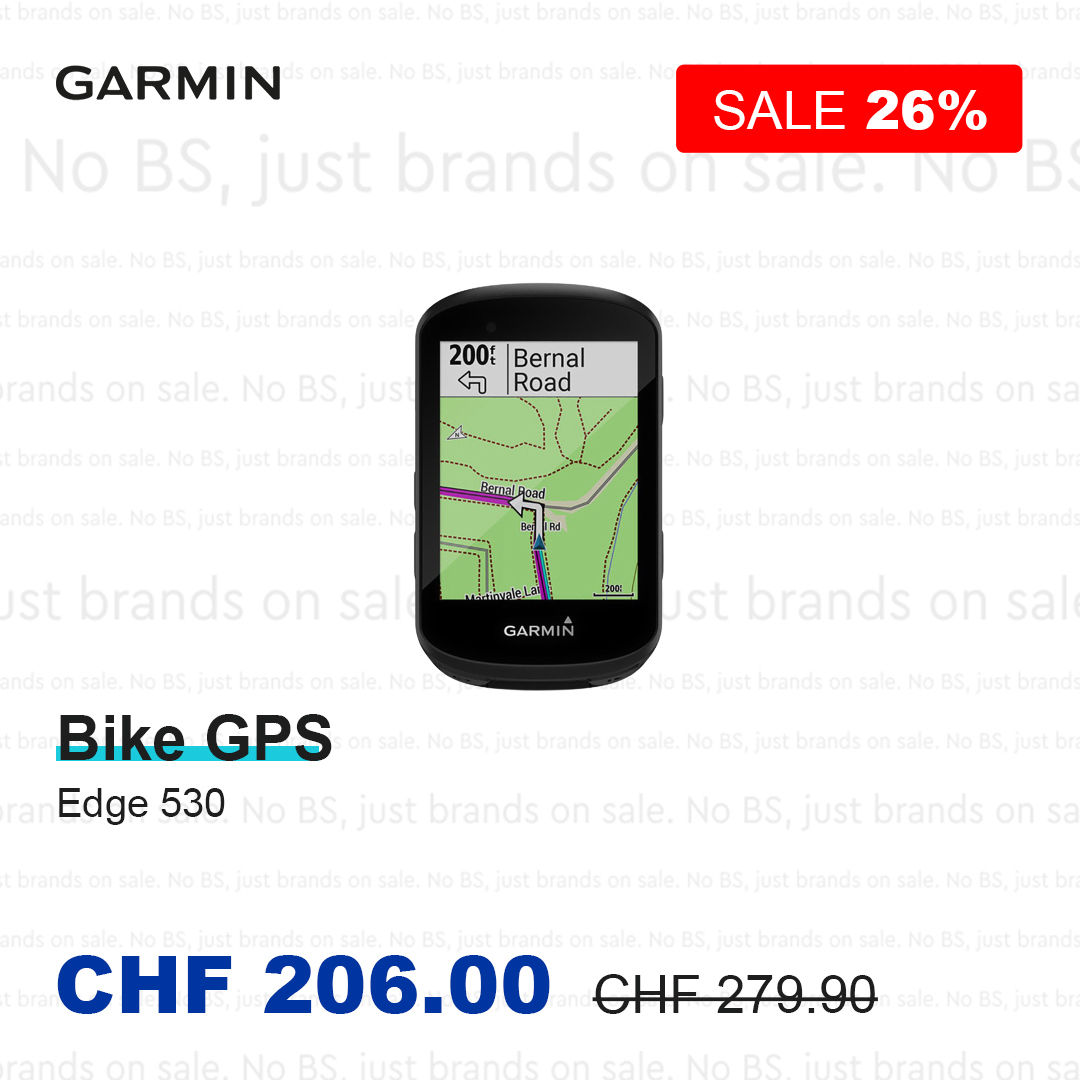 Appareil Garmin GPS de vélo Edge 530 - BrandSale