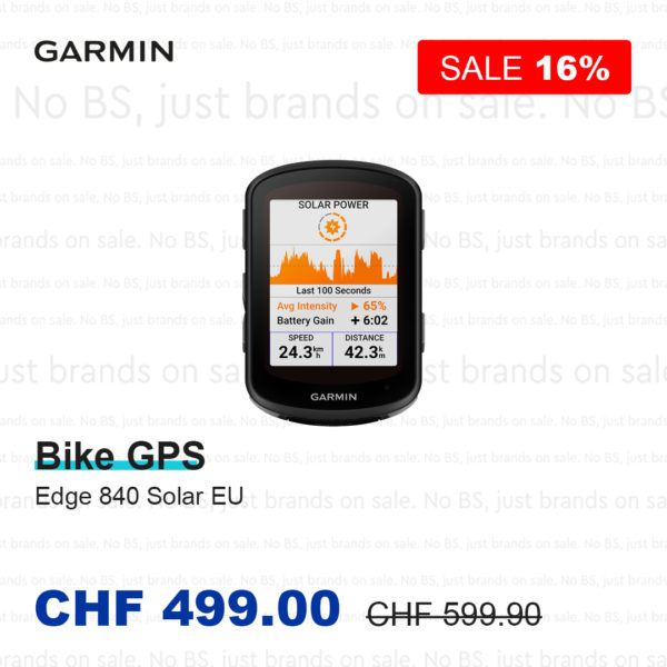 Garmin Bike GPS Edge 840 Solar EU