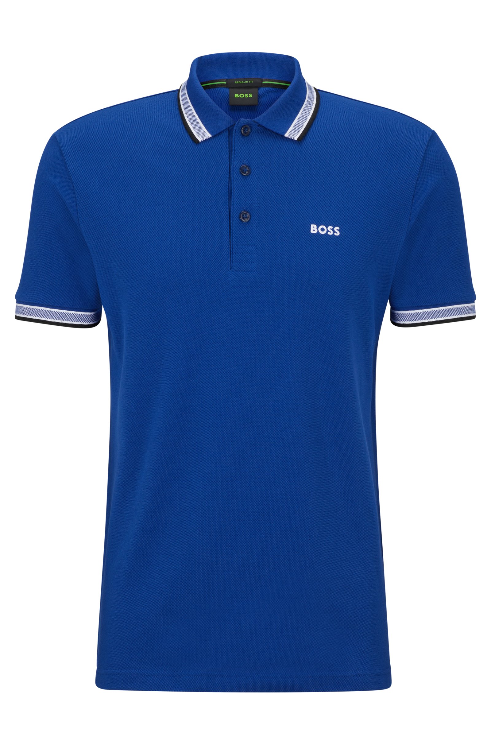 Hugo Boss Poloshirt Bleu Blanc