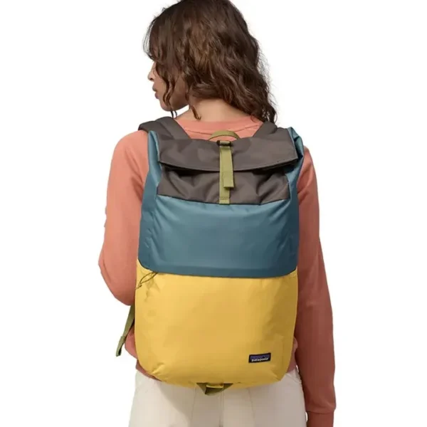 Sac à dos Patagonia Fieldsmith Roll Top Pack 30L Surfboard Yellow/Abalone Blue - Rucksack Patagonia Fieldsmith Roll Top Pack 30L Surfboard Yellow/Abalone Blue