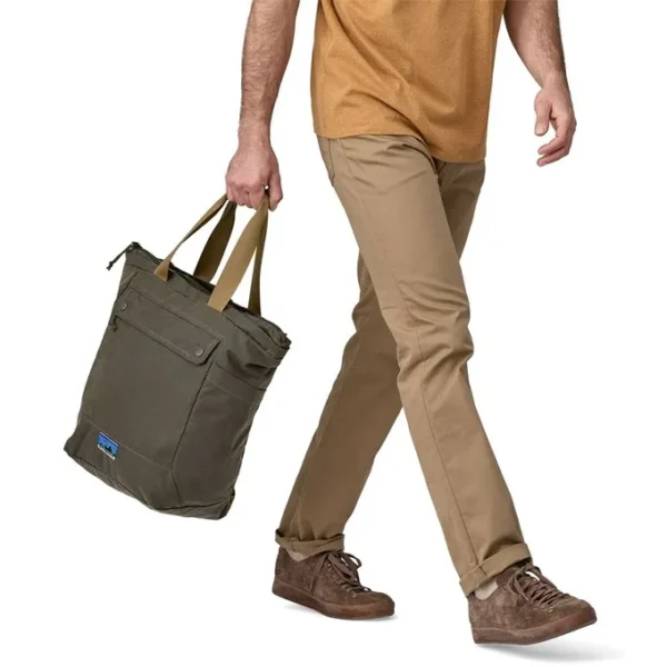 Sac à dos Patagonia Waxed Canvas Tote Pack 27L Basin Green - Rucksack Patagonia Waxed Canvas Tote Pack 27L Basin Green