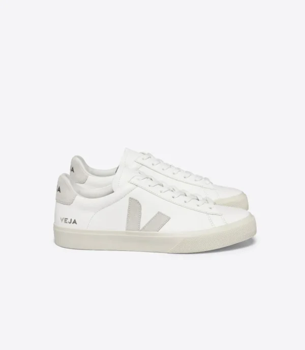 Chaussure Veja Campo Extra White Natural Suede Femmes - Veja Campo Extra White Natural Suede Frauen