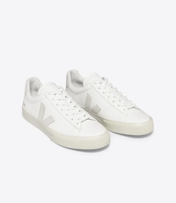 Chaussure Veja Campo Extra White Natural Suede Femmes - Veja Campo Extra White Natural Suede Frauen