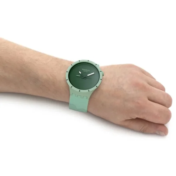 Montre Swatch Big Bold Bioceramic Forest - Uhr Swatch Big Bold Bioceramic Forest