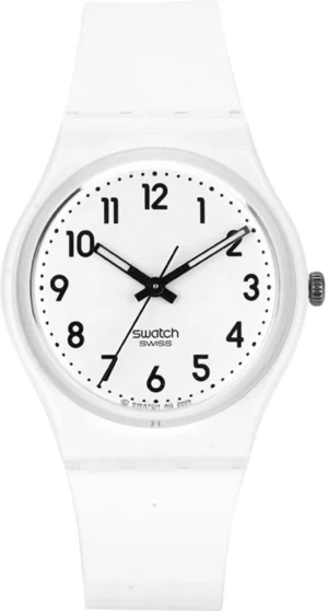 Montre Swatch Just White Soft - Uhr Swatch Just White Soft