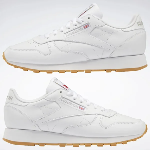 Niedriger Sneaker Reebok Classic Leather White/Gum