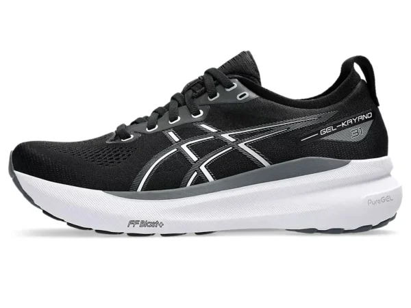 Asics Gel-Kayano 31 Schwarz/Weiß Herren SneakersAsics Gel-Kayano 31 Schwarz/Weiß Herren Sneakers