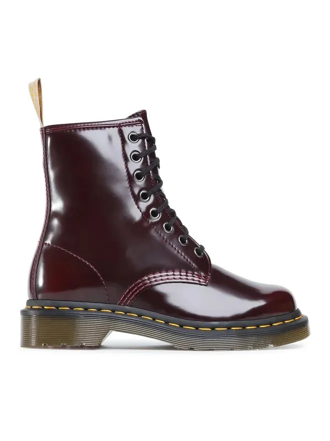 Boots Dr. Martens Vegan 1460 Rot Cherry