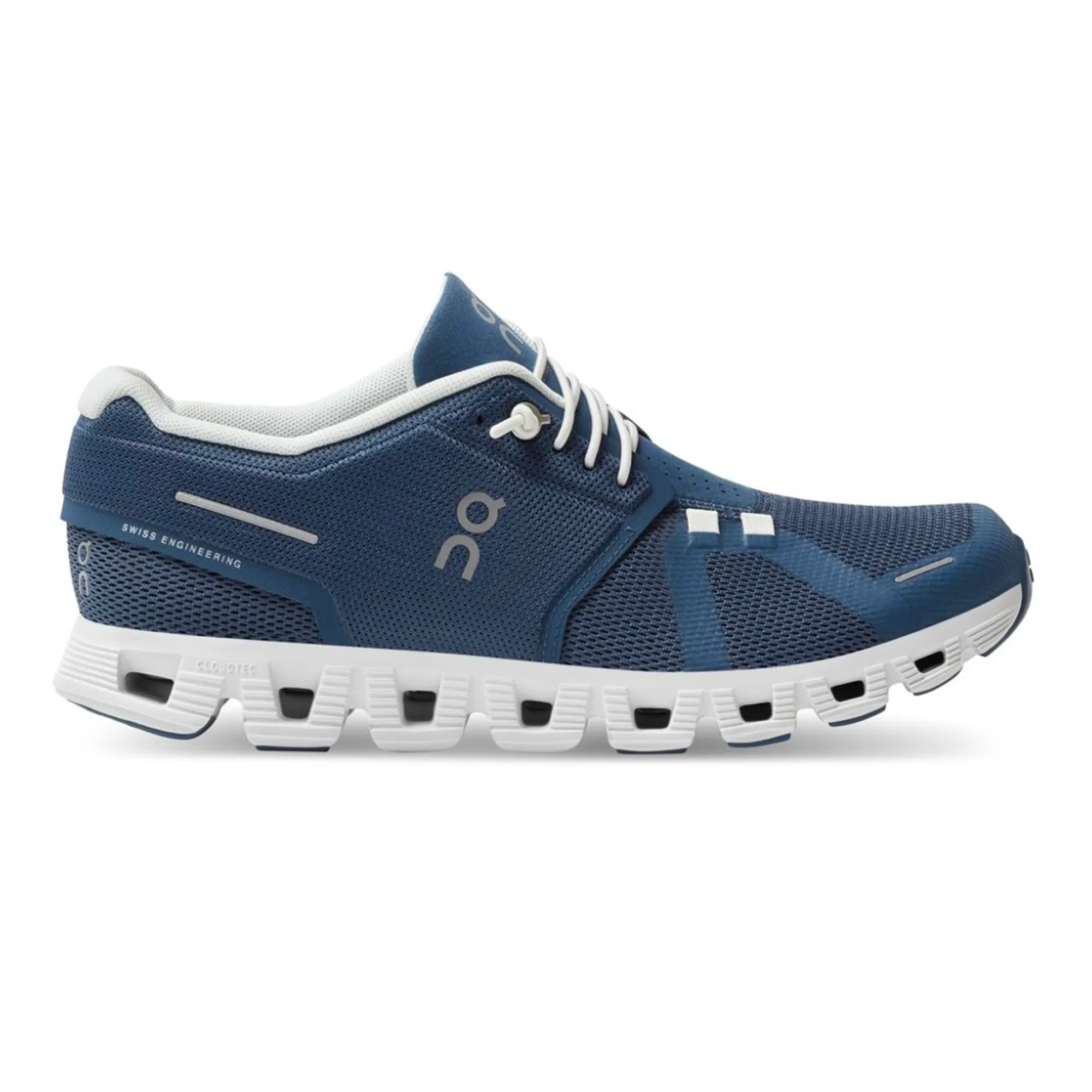 Laufschuhe On Running Cloud 5 Denim White W