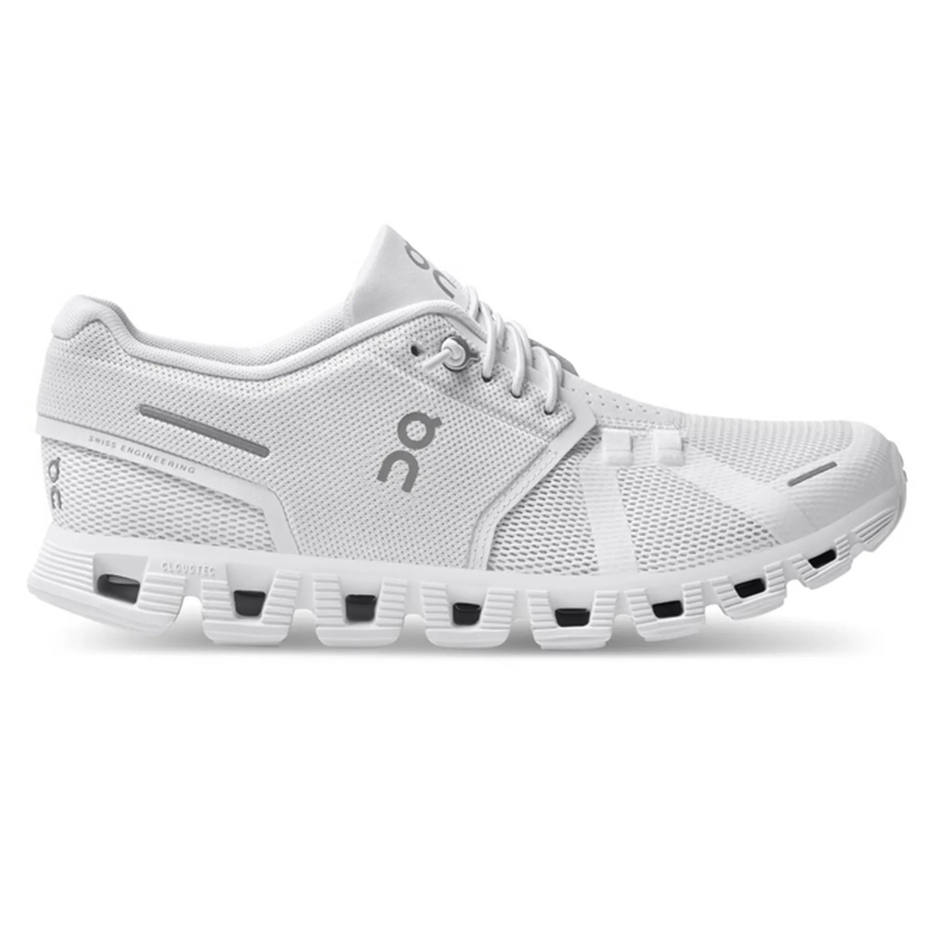 Laufschuhe On Running Cloud 5 All White W