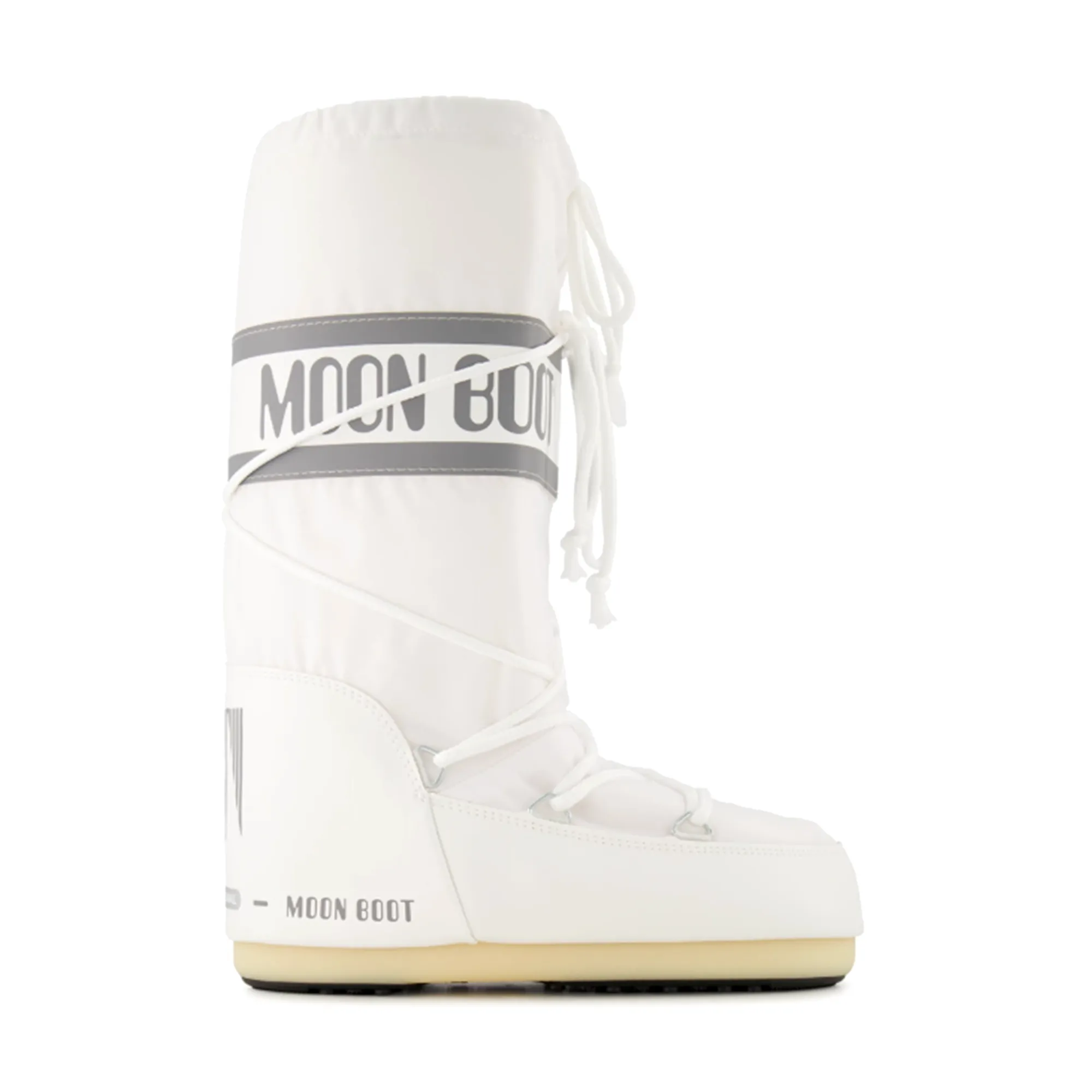 WinterBoot Moon Boot MB Icon Nylon White