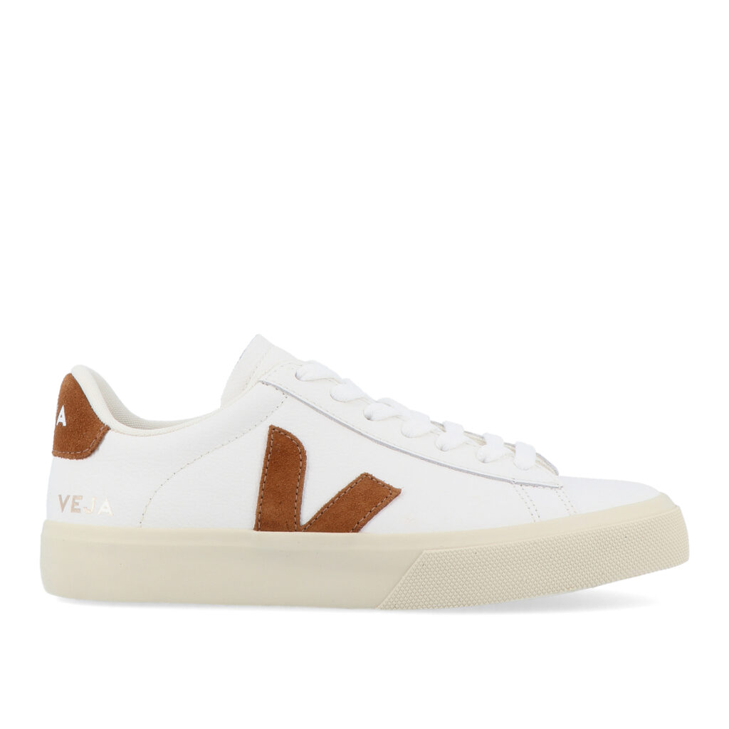 Schuhe Veja Campo Weiss Cognac Damen
