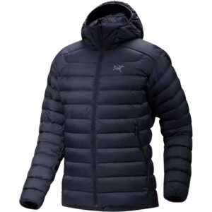 Jacke Arc'teryx Cerium Hoody schwarz Blau herren